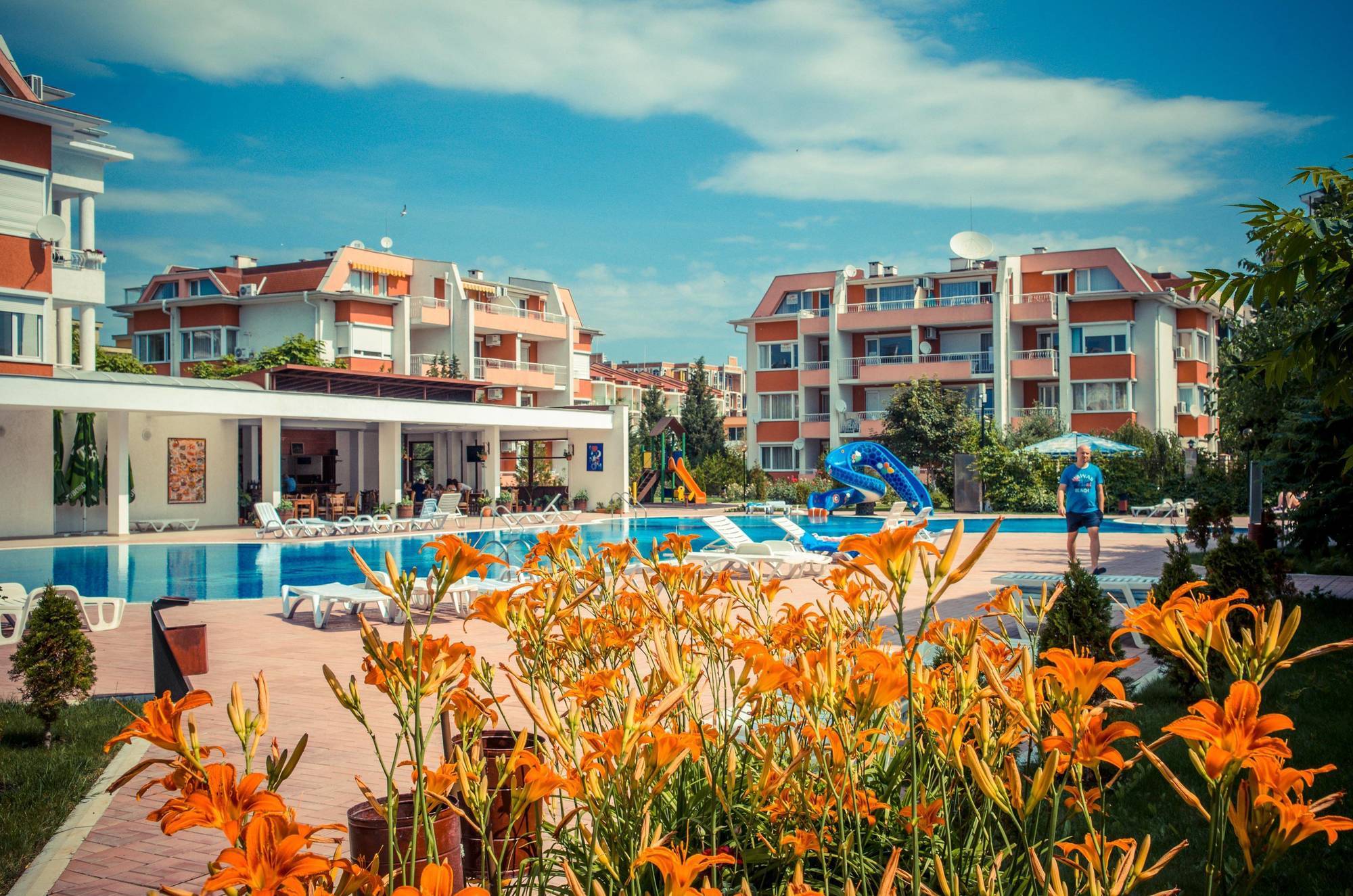 Sunny Fort Apartments Slantschew brjag Exterior foto