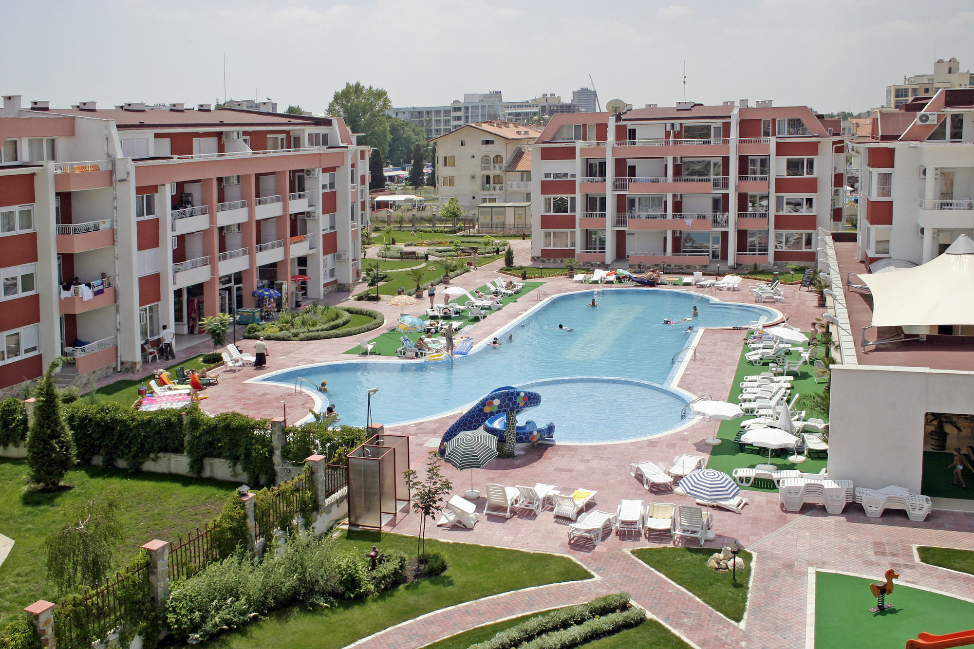 Sunny Fort Apartments Slantschew brjag Exterior foto